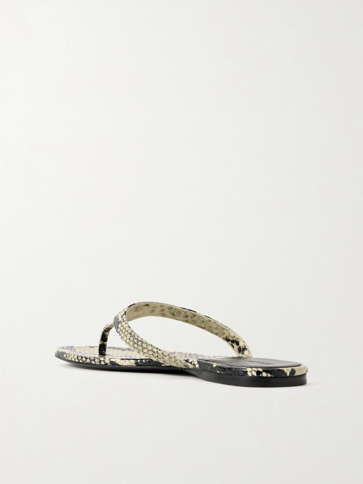 Archer Snake-Effect Sandals