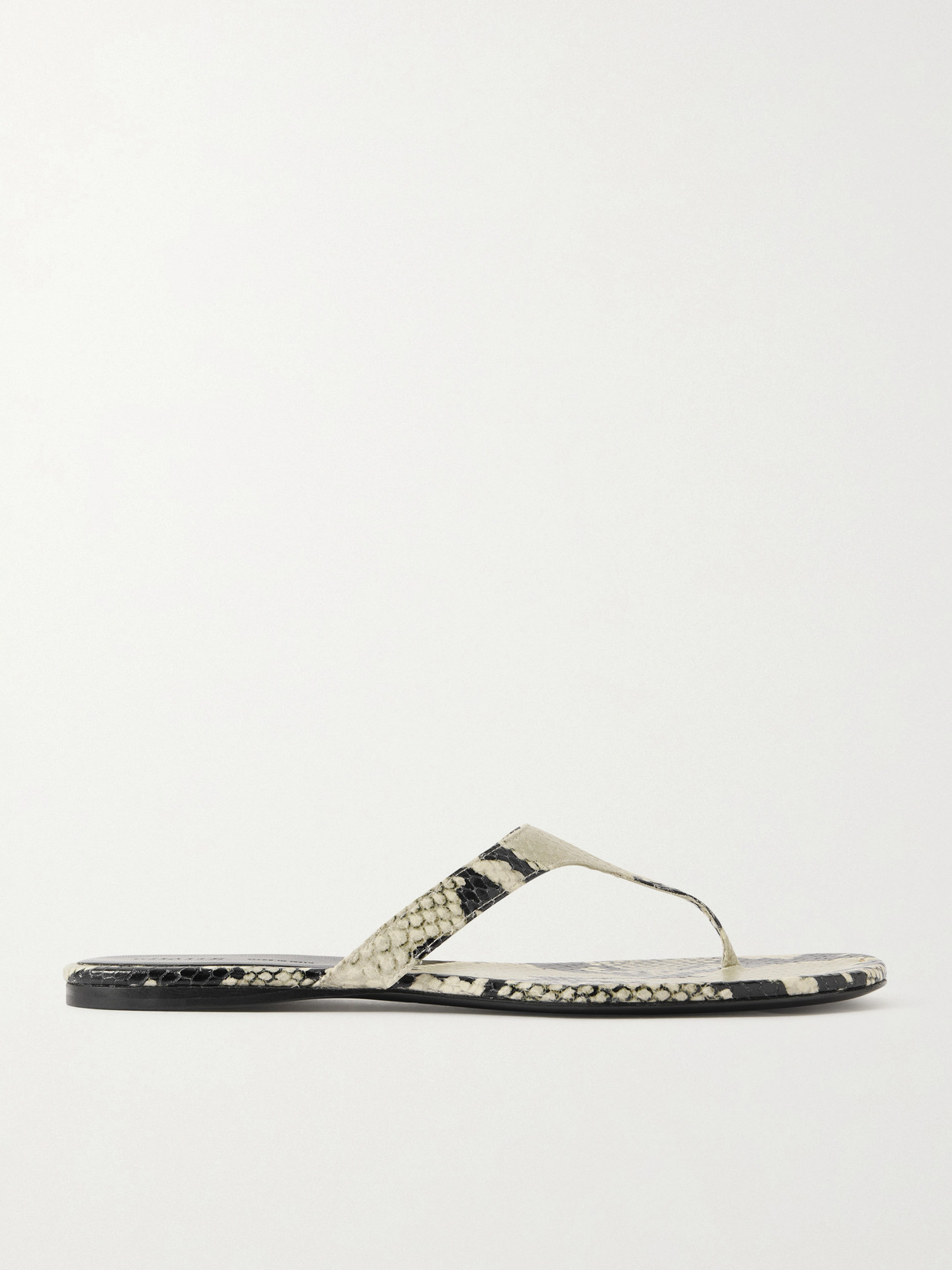 Archer Snake-Effect Sandals