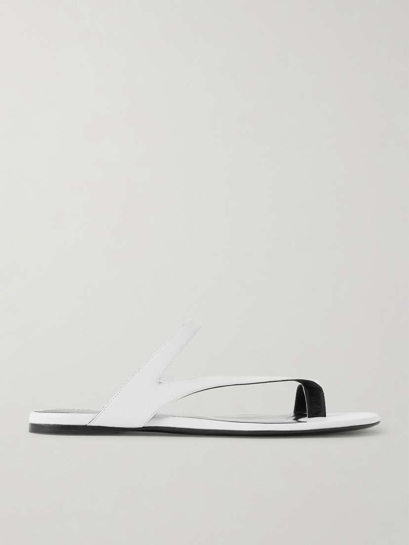 Khaite Aimee Leather Sandals