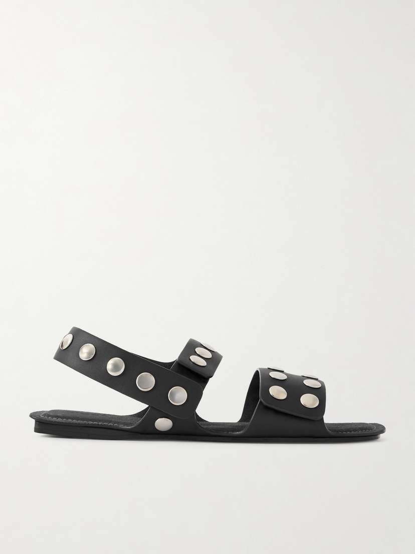 Khaite Boden Studded Leather Sandals