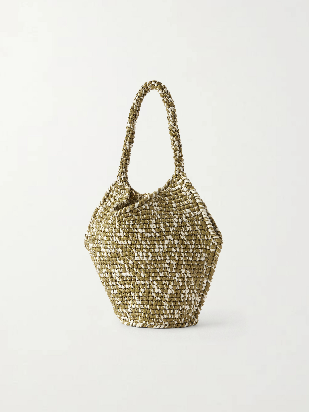 Lotus Mini Woven Tote