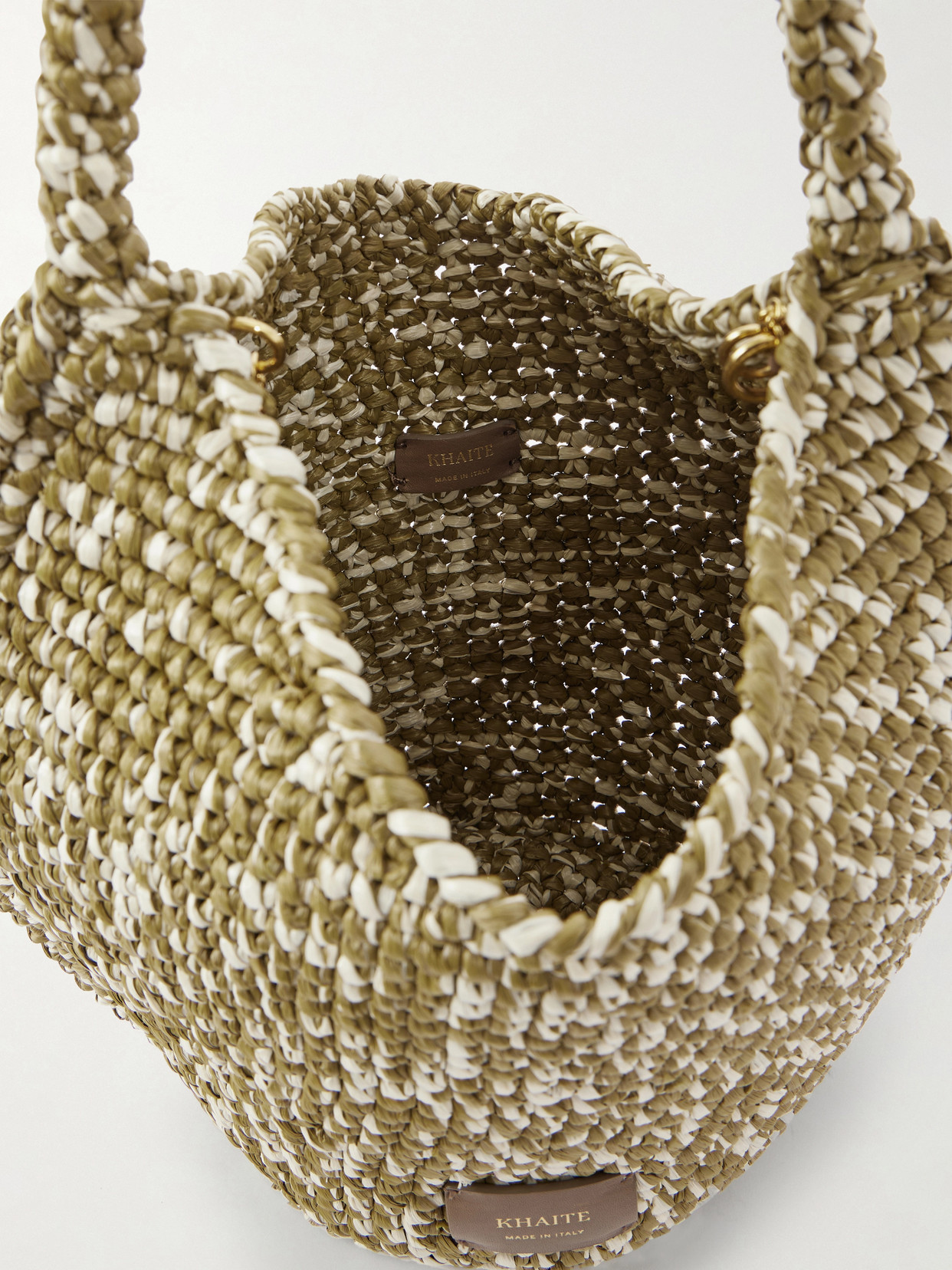 Lotus Mini Woven Tote