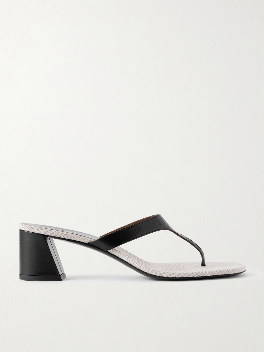 Archer leather mules