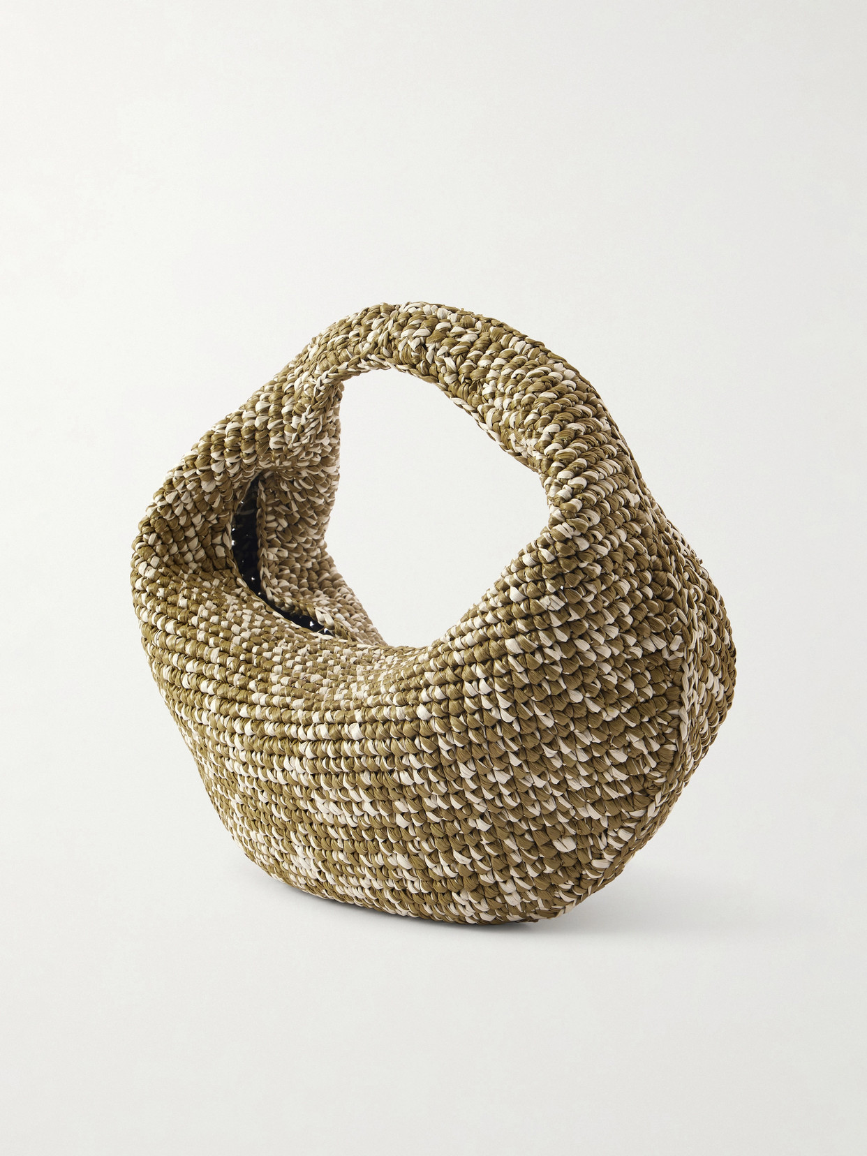 Olivia Medium Woven Shoulder Bag