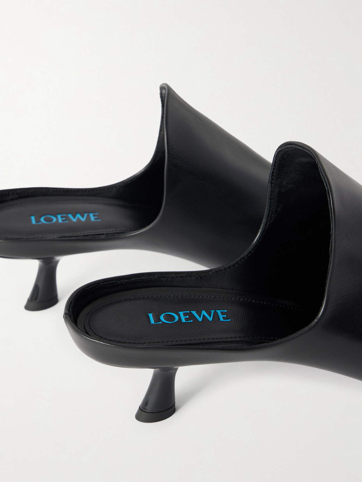 Emily Leather Mules