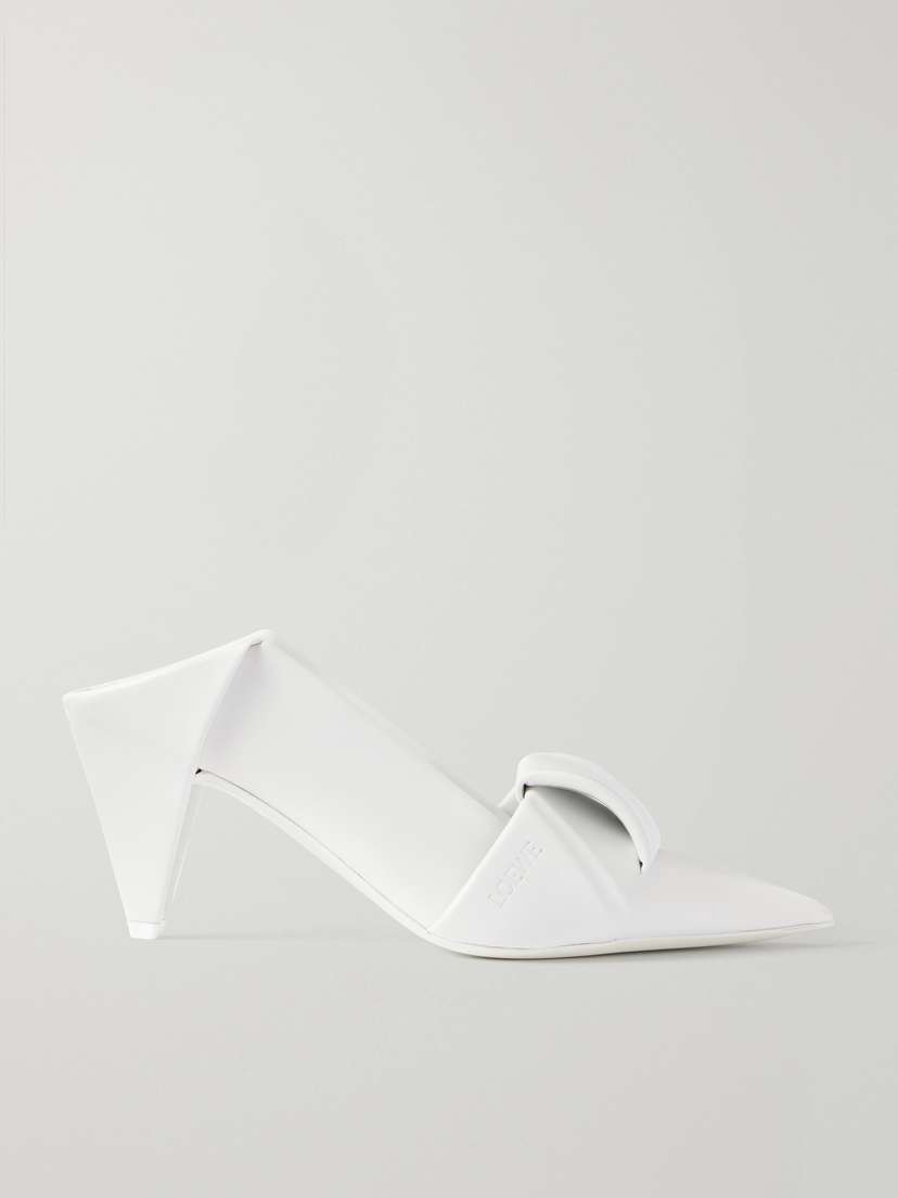 Loewe Origami Leather Pumps