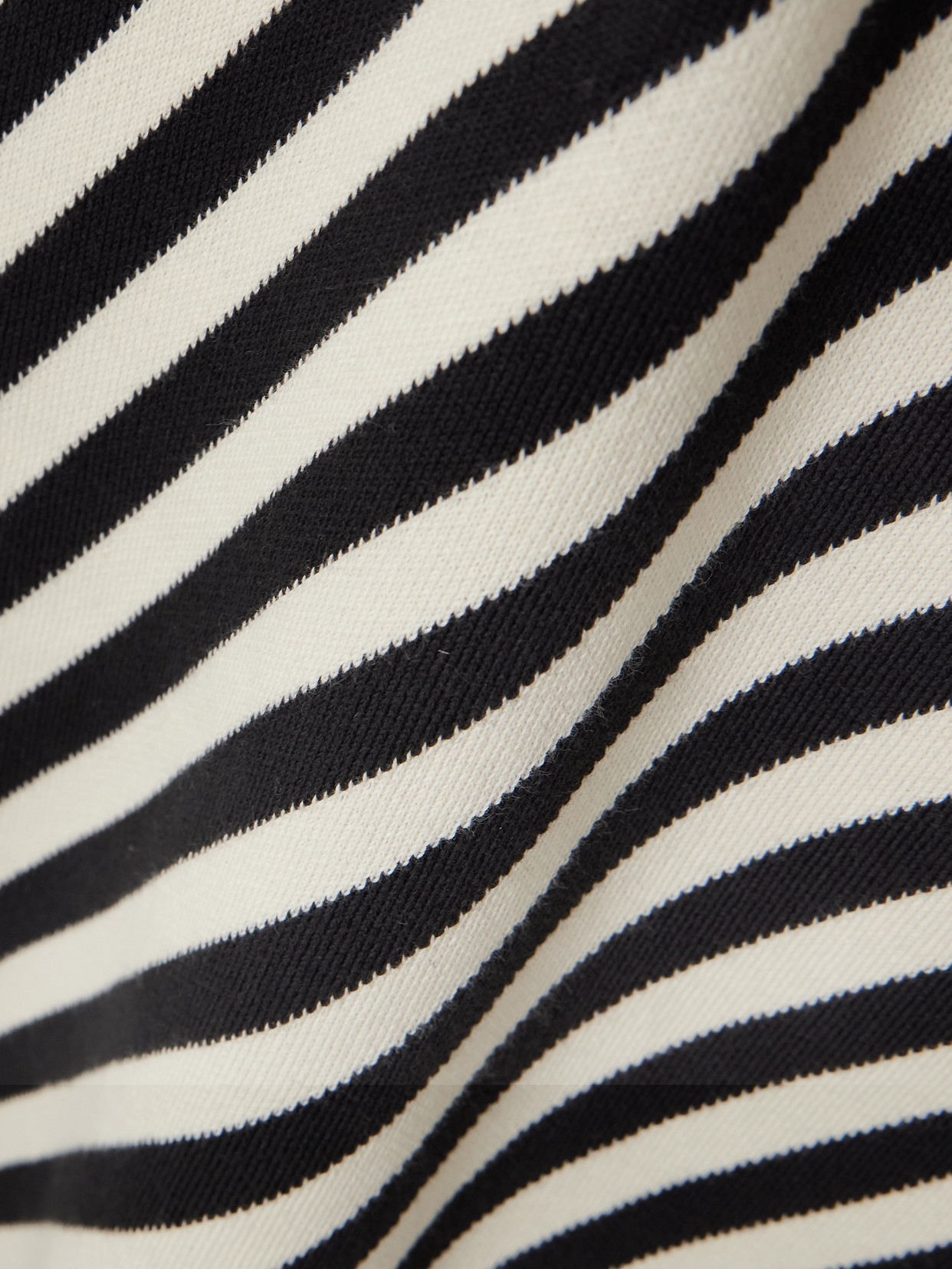 Darcy Striped Pima Cotton Midi