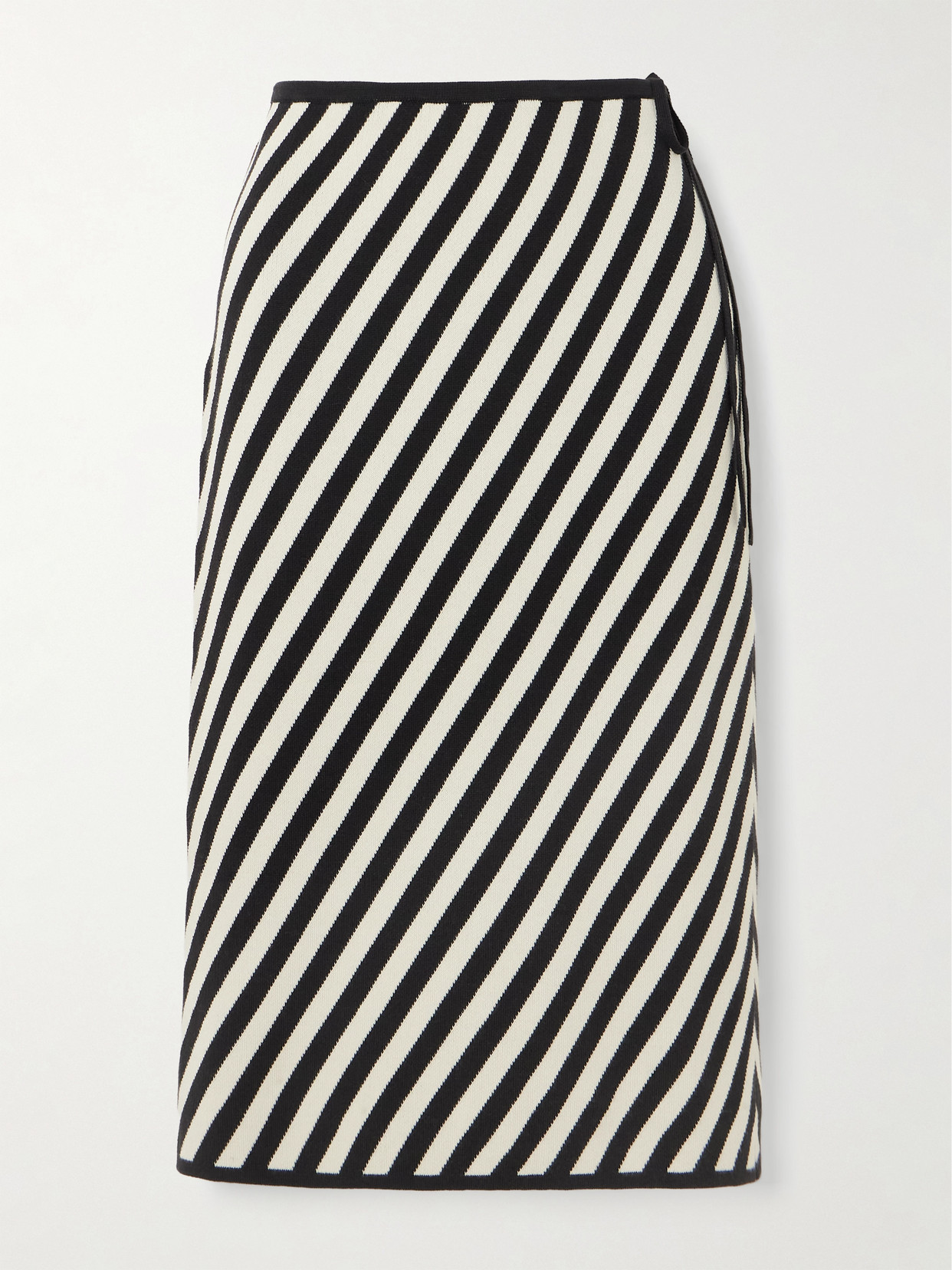 Darcy Striped Pima Cotton Midi