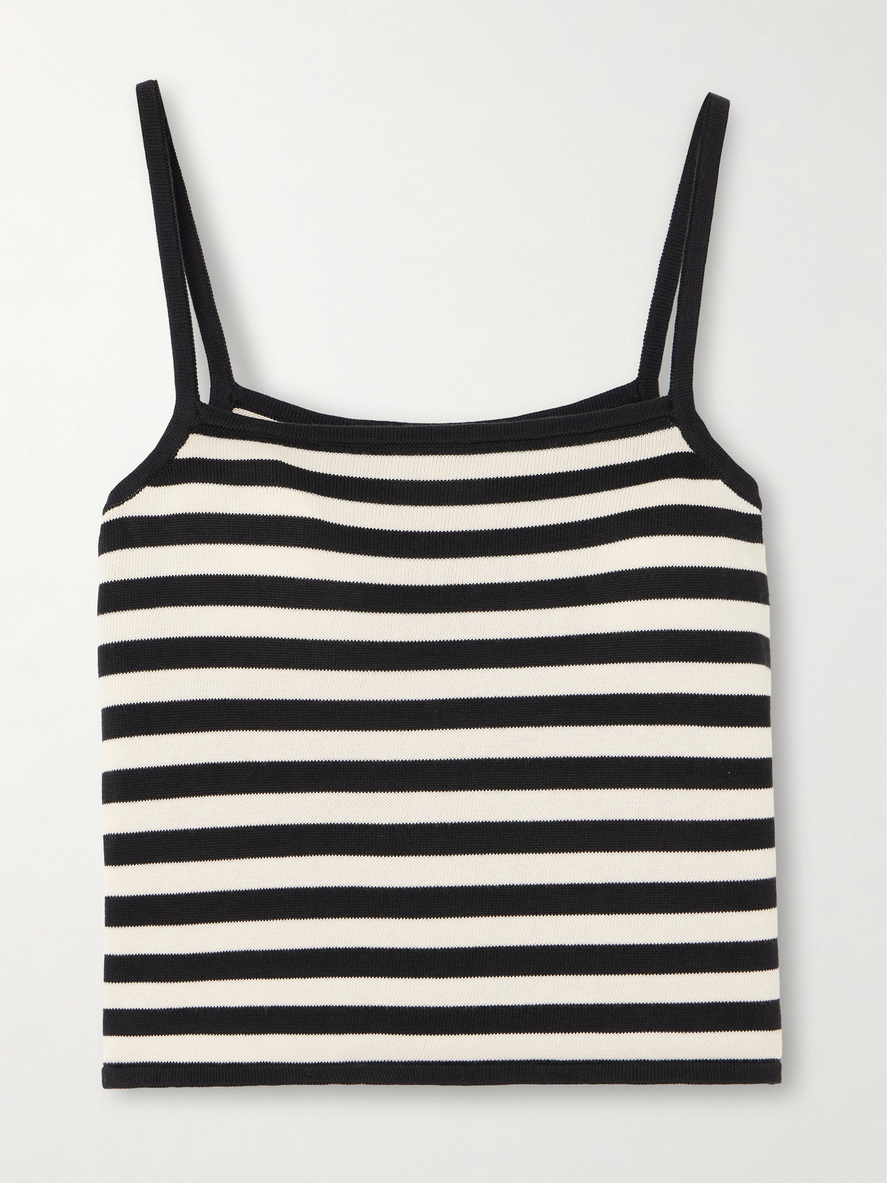 Darcy Striped Pima Cotton Tank