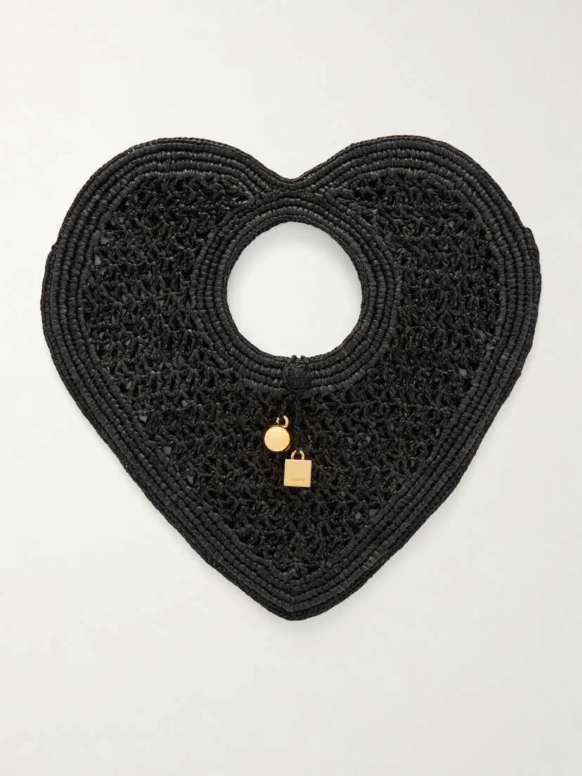 Jacquemus Le Spiaggia Coeur Embellished Raffia Tote | Thumbnail 7 Jacquemus Le Spiaggia Coeur Embellished Raffia Tote | Thumbnail 7