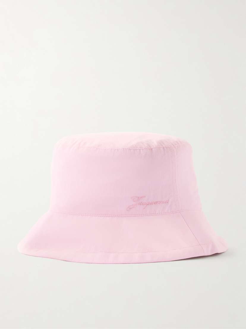 Jacquemus Le Bob Baluchon Embroidered Shell Bucket Hat | Thumbnail 4 Jacquemus Le Bob Baluchon Embroidered Shell Bucket Hat | Thumbnail 4