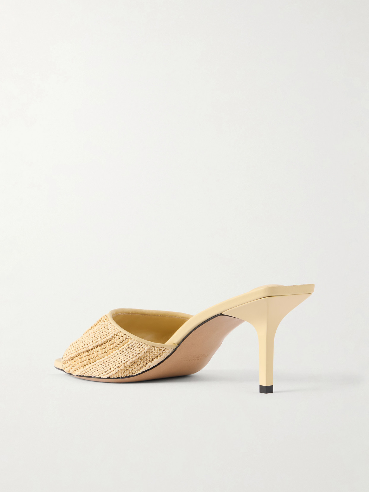 Raffia-Effect Sandals