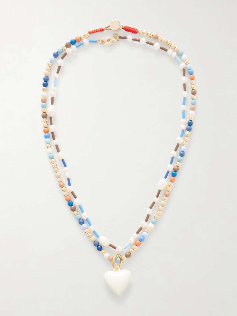 Roxanne Assoulin Happy Baby Gold-tone And Multi-stone Beaded Necklace | Thumbnail 5 Roxanne Assoulin Happy Baby Gold-tone And Multi-stone Beaded Necklace | Thumbnail 5