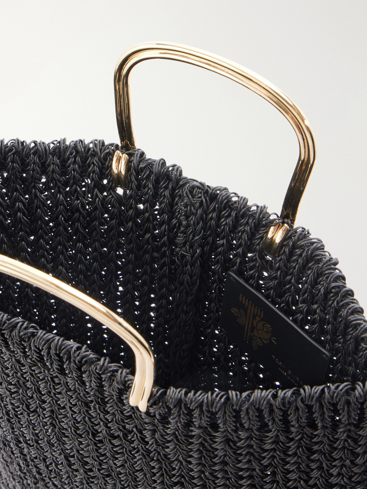 Tory Burch Woven Tote Bag In Pattern