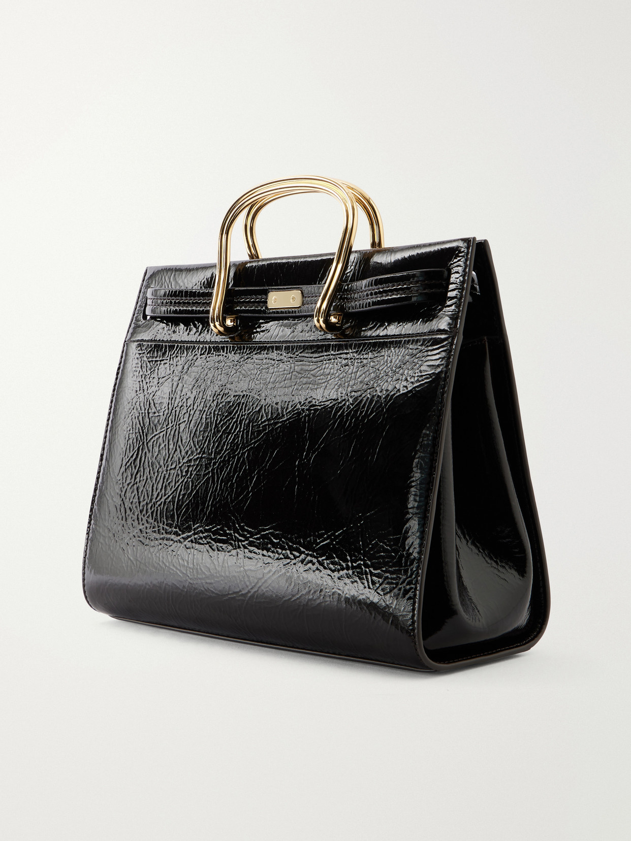 Soft Lee Embellished Leather Tote