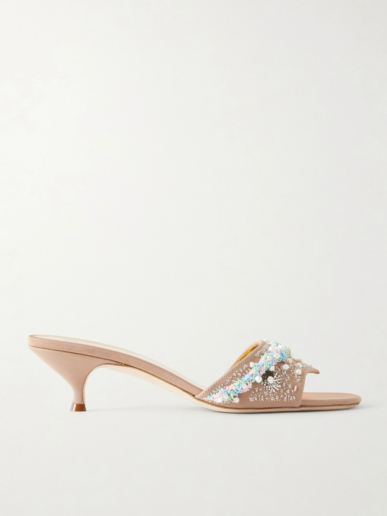 Tory Burch Embellished 45 Sandals In Brown