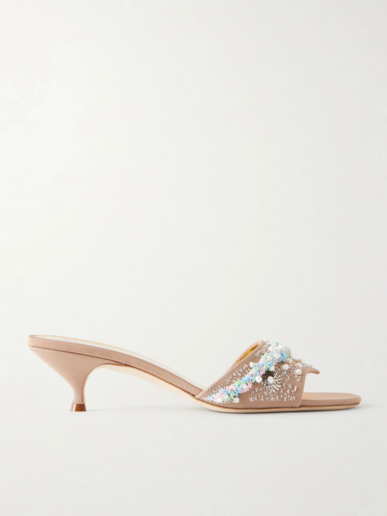 Embellished 45 sandals