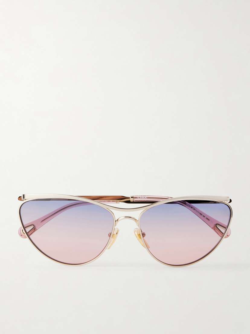 Chloé Aviator-style Gold-tone Sunglasses | Thumbnail 6 Chloé Aviator-style Gold-tone Sunglasses | Thumbnail 6