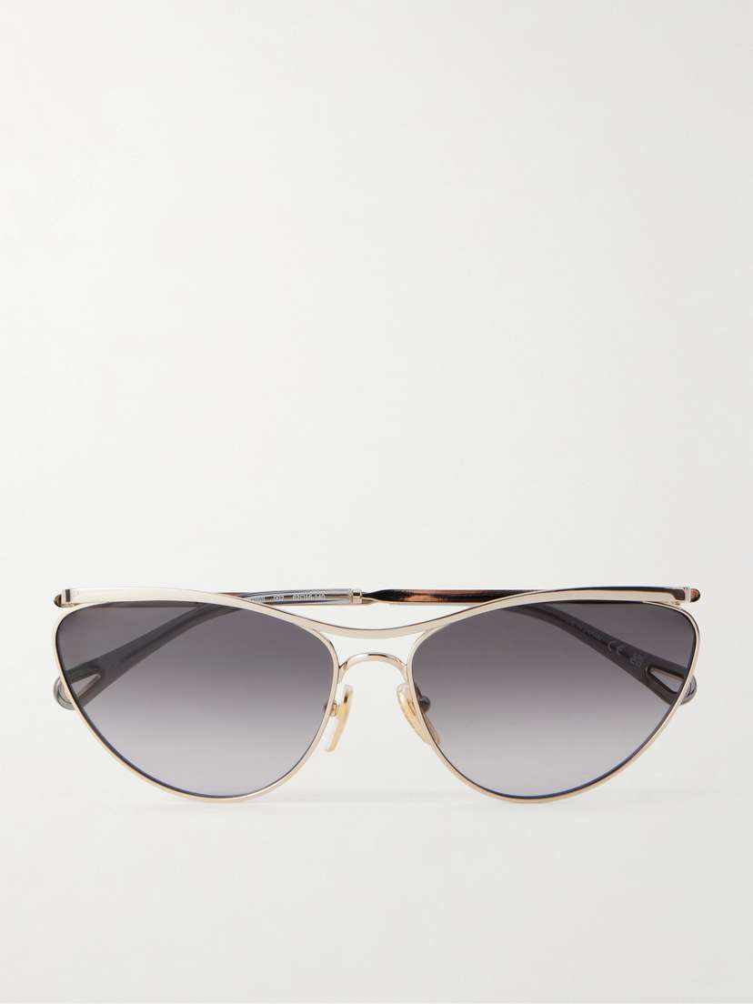 Chloé Aviator-style Gold-tone Sunglasses | Thumbnail 6 Chloé Aviator-style Gold-tone Sunglasses | Thumbnail 6