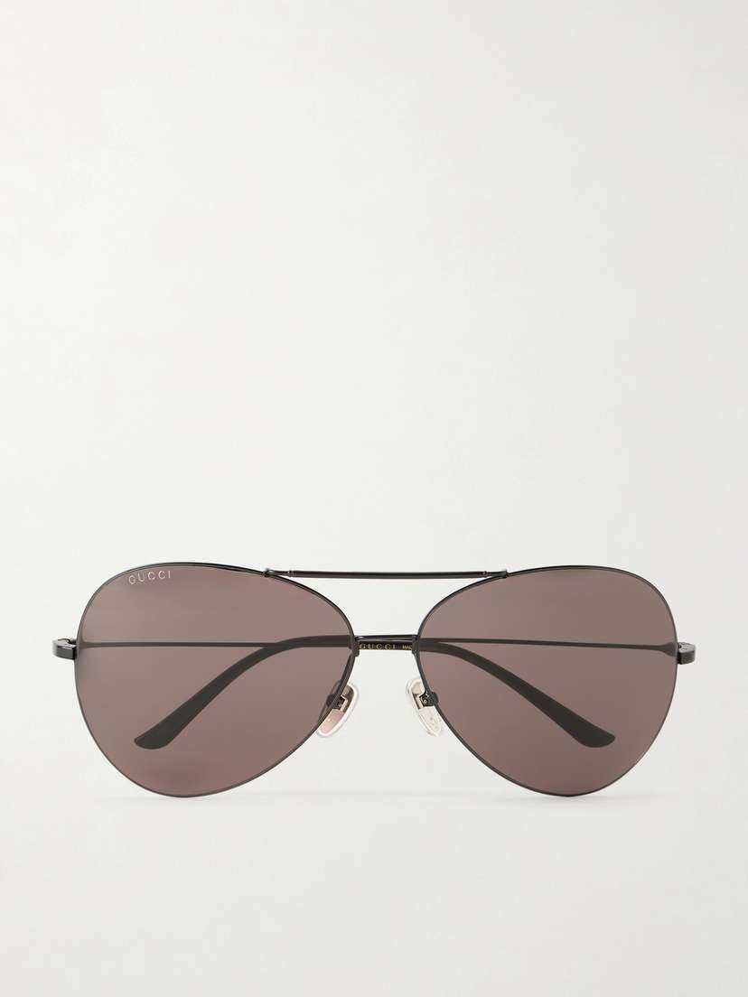 Gucci Eyewear Pilot Aviator-style Metal Sunglasses