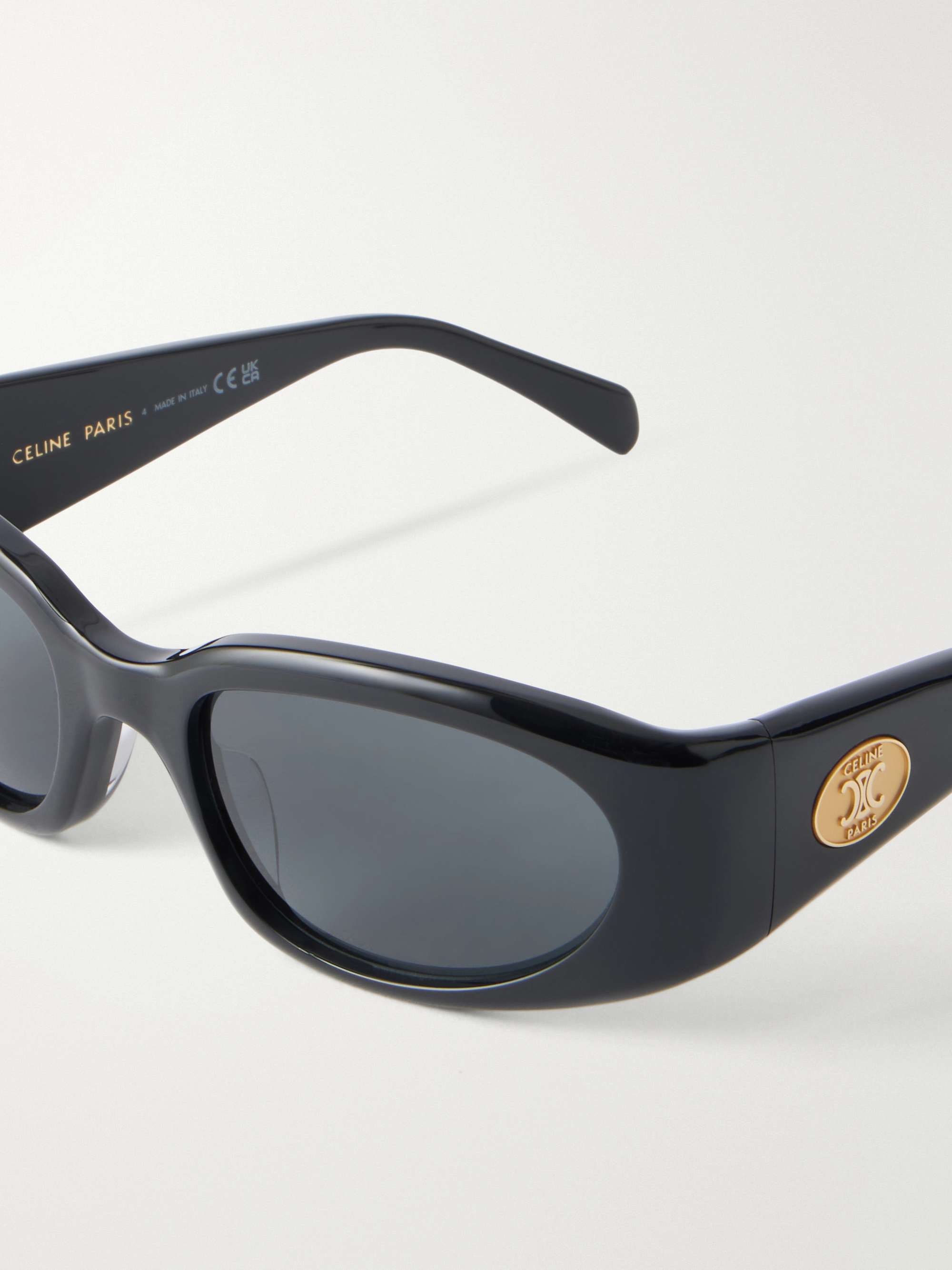 CELINE EYEWEAR Journey round-frame acetate sunglasses | NET  display picture 2