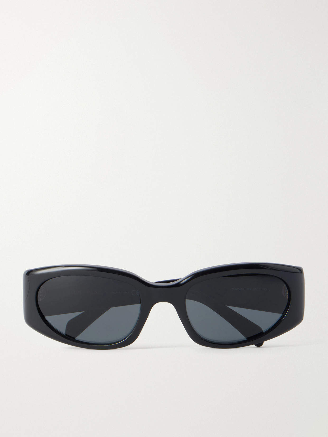 Celine Journey Round-frame Acetate Sunglasses In Yellow