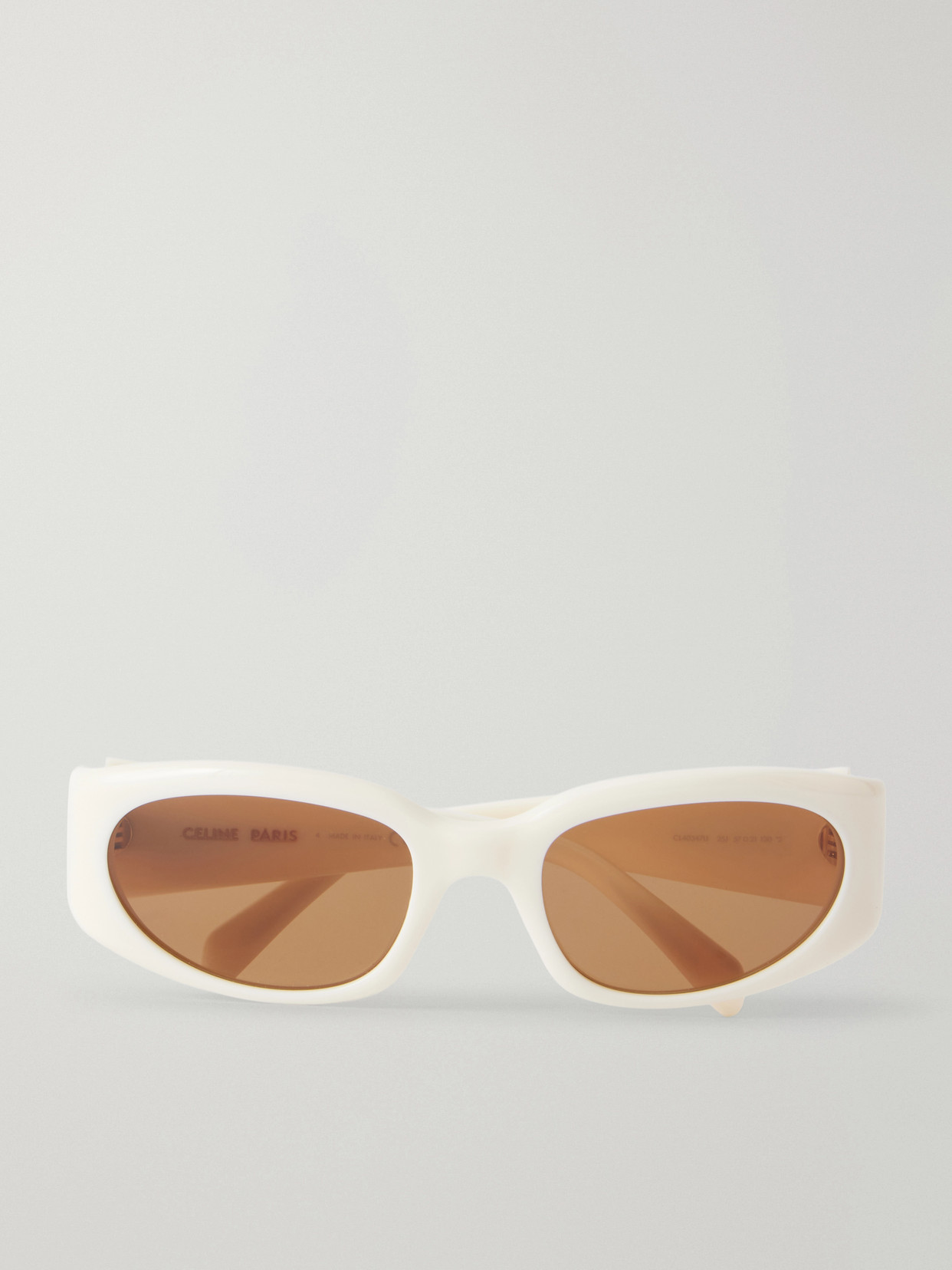 Celine Journey Round-frame Acetate Sunglasses In Transparent
