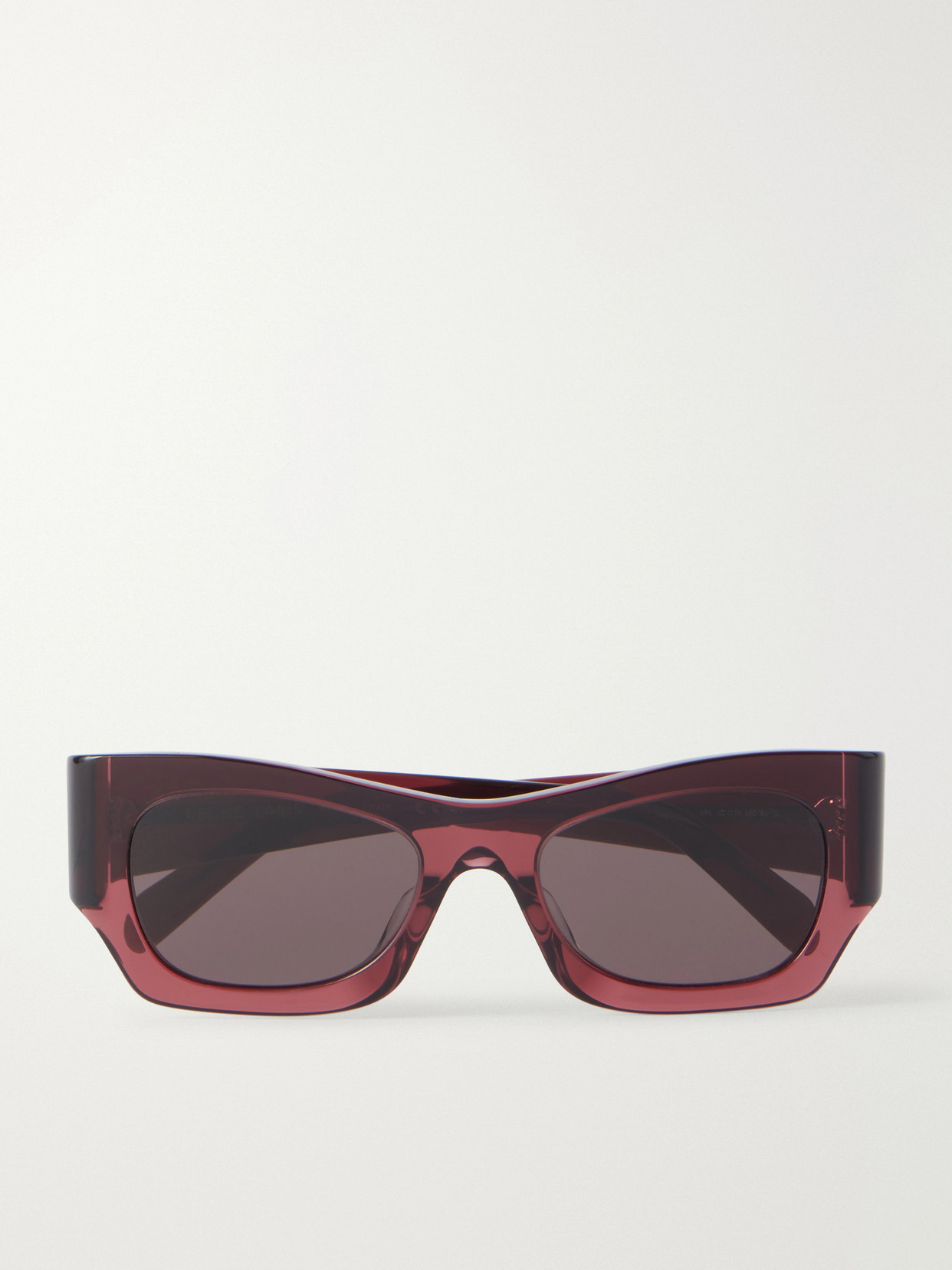 Celine Square-frame Acetate Sunglasses In Pink
