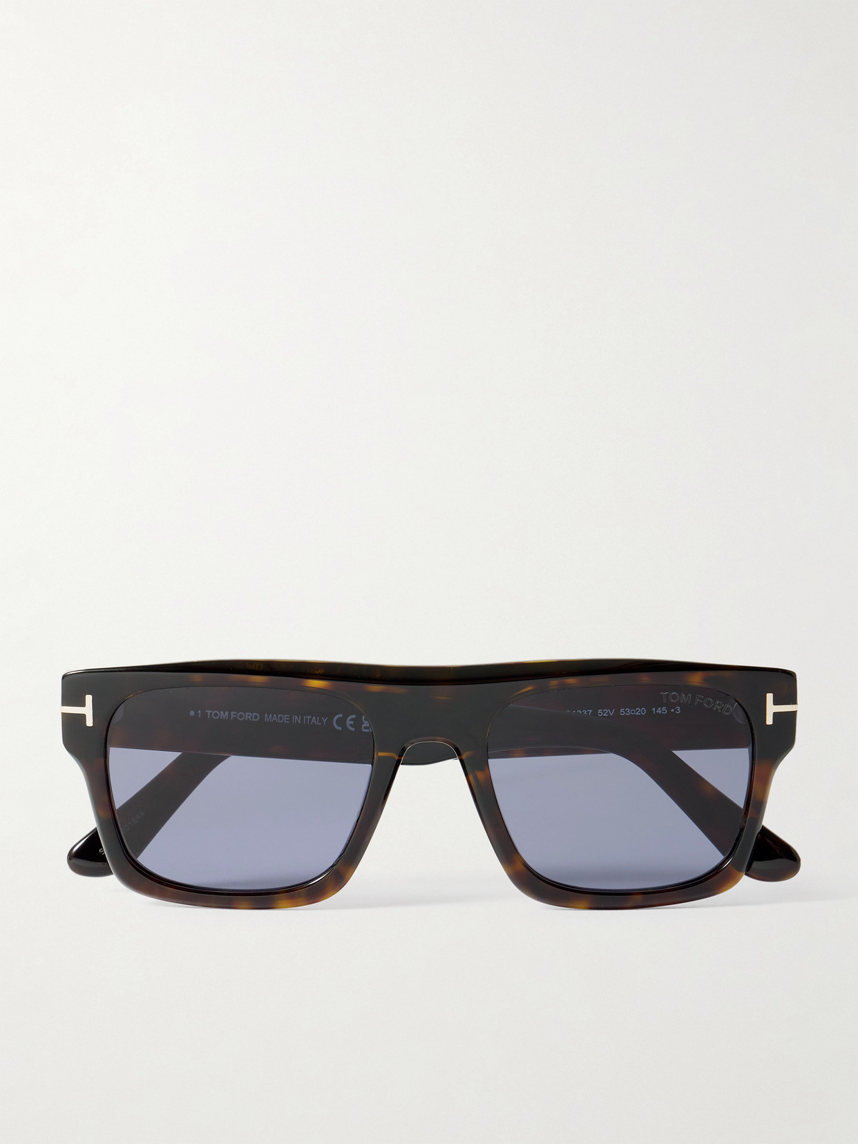 Tom Ford Cyrus Square-frame Tortoiseshell Acetate Sunglasses In Brown