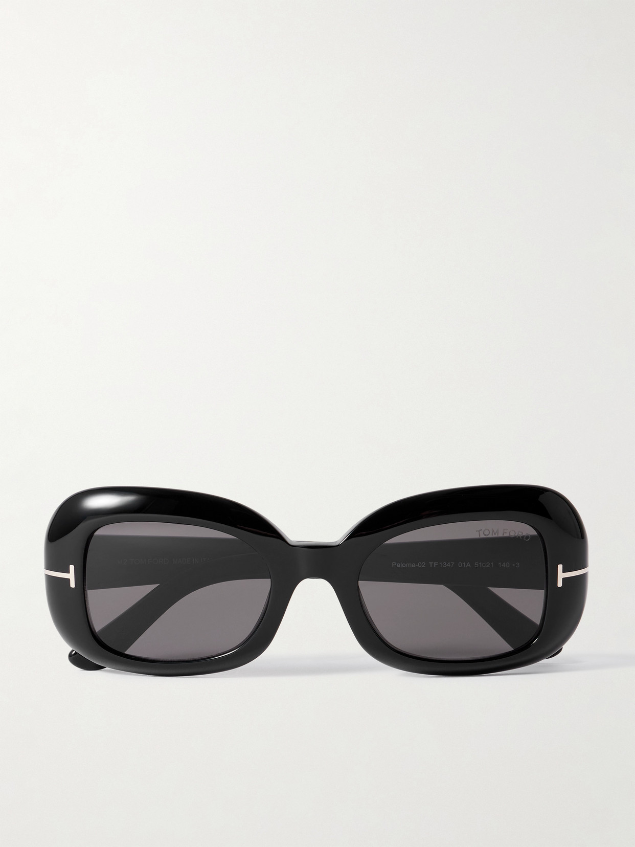 Tom Ford Paloma Square-frame Acetate Sunglasses In Gold