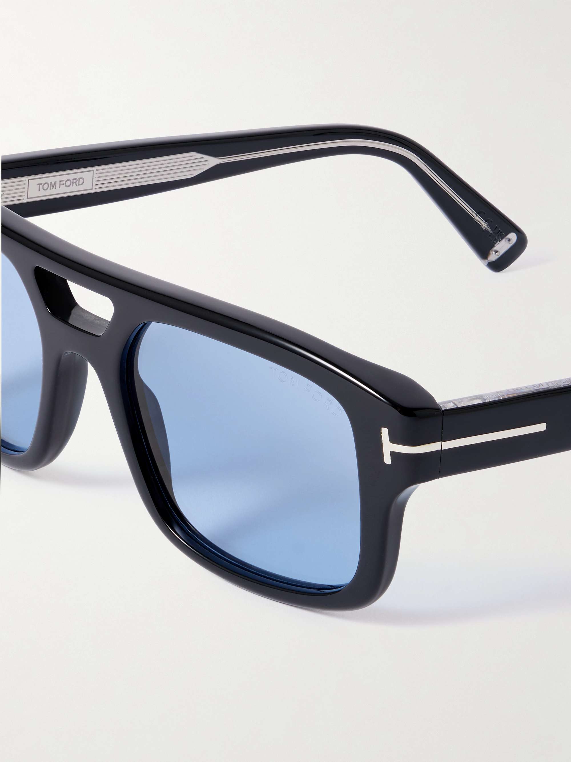 TOM FORD EYEWEAR Icon aviator-style acetate sunglasses | NET-A-PORTER