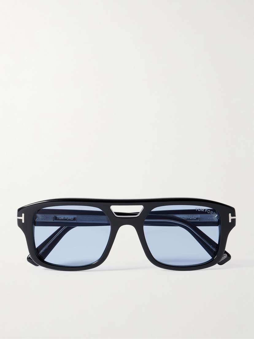 Tom Ford Icon Aviator-style Acetate Sunglasses