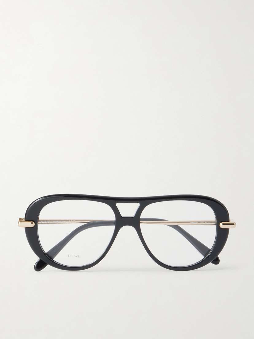 Loewe Slim Aviator-style Acetate Sunglasses