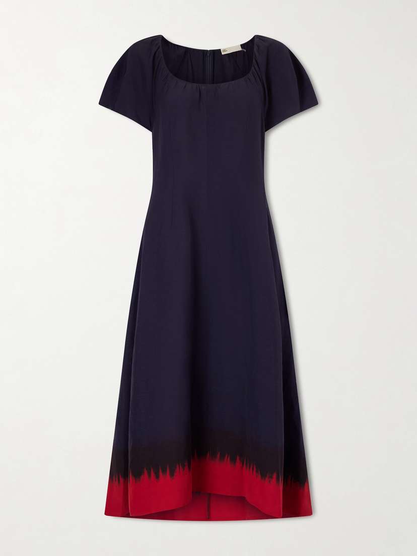 Tory Burch Woven Midi Dress