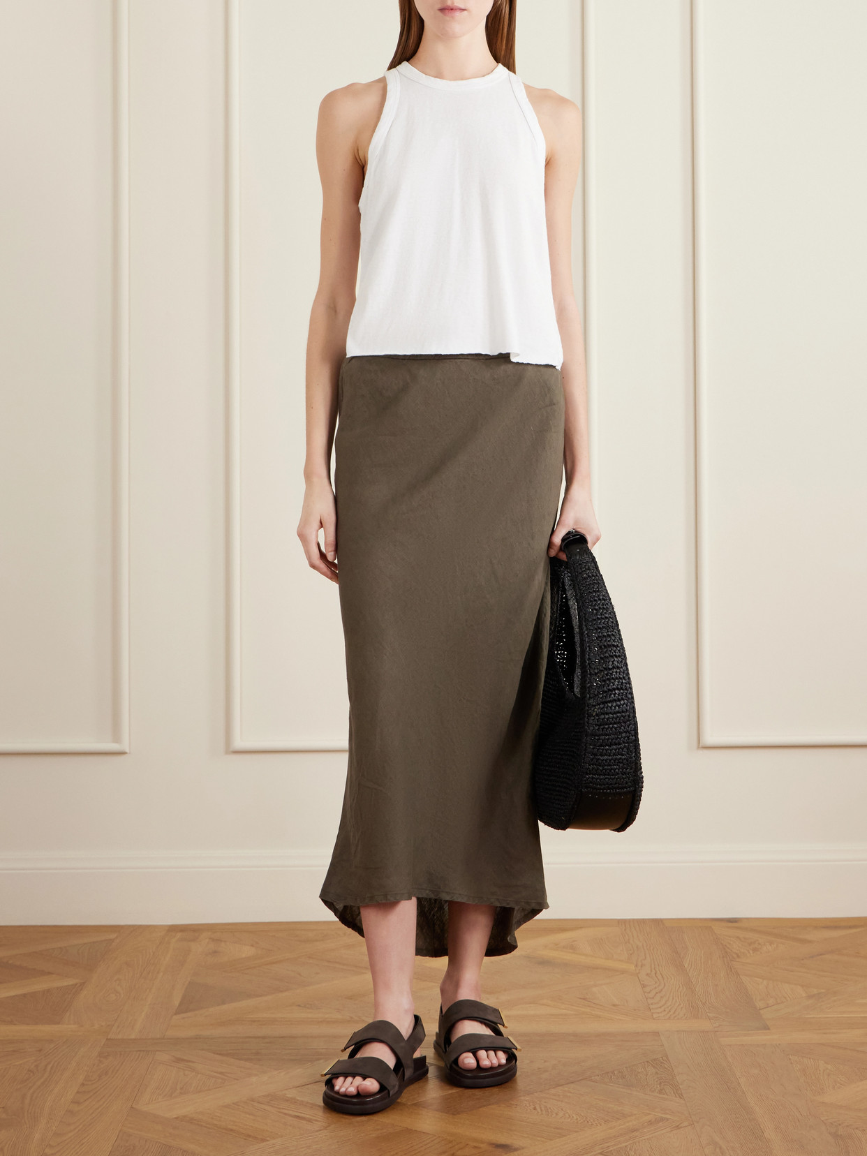 Linen Midi