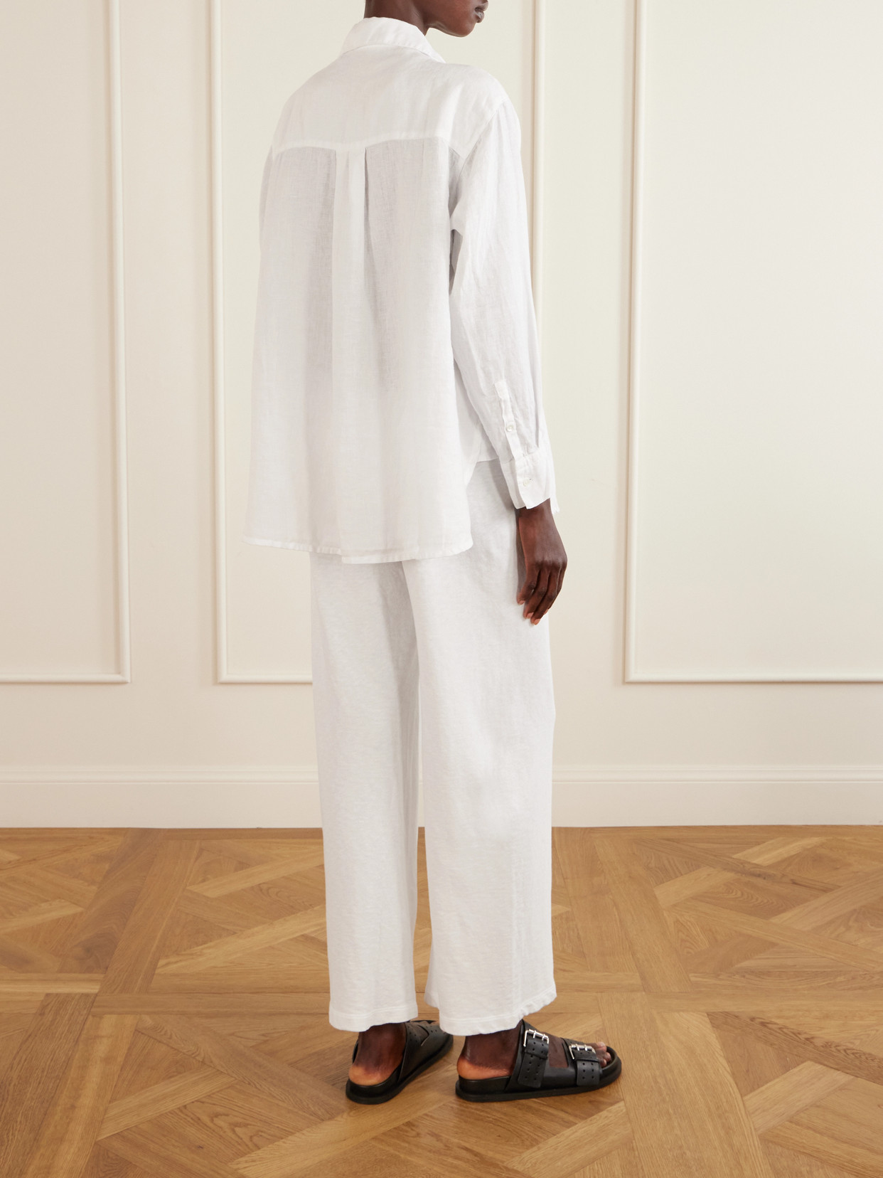 Linen-Canvas Shirt