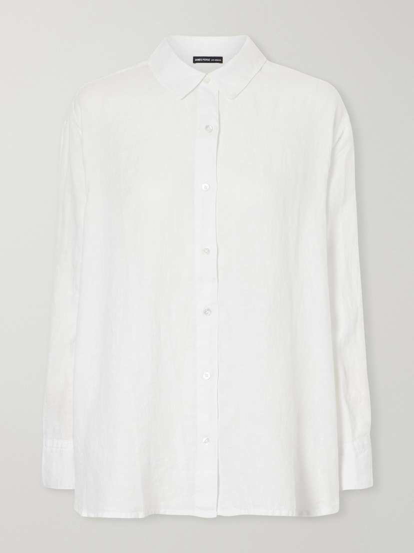 James Perse Linen-canvas Shirt