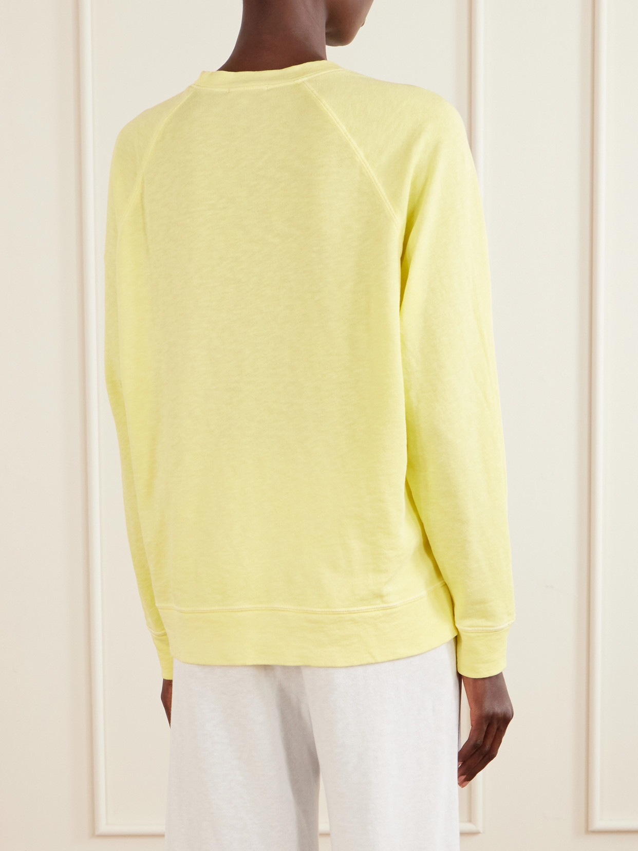 Supima Cotton-Terry Sweatshirt