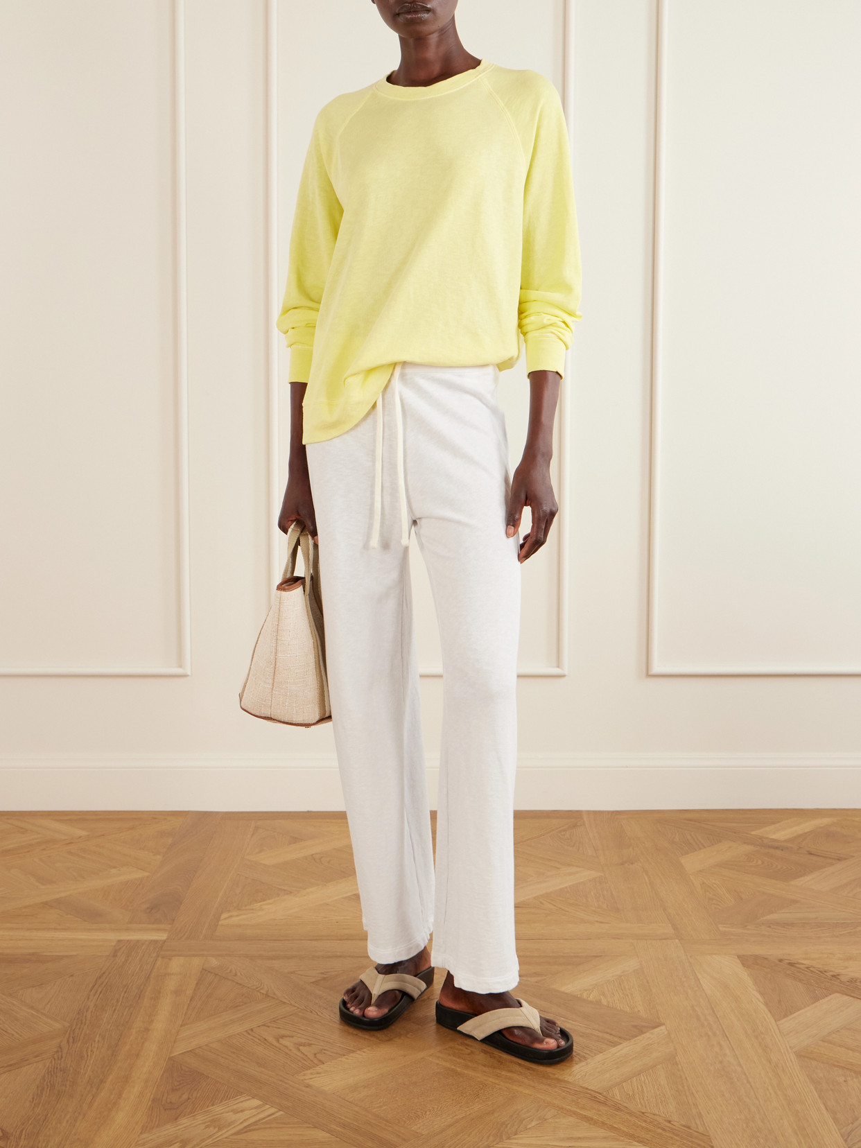 Supima Cotton-Terry Sweatshirt