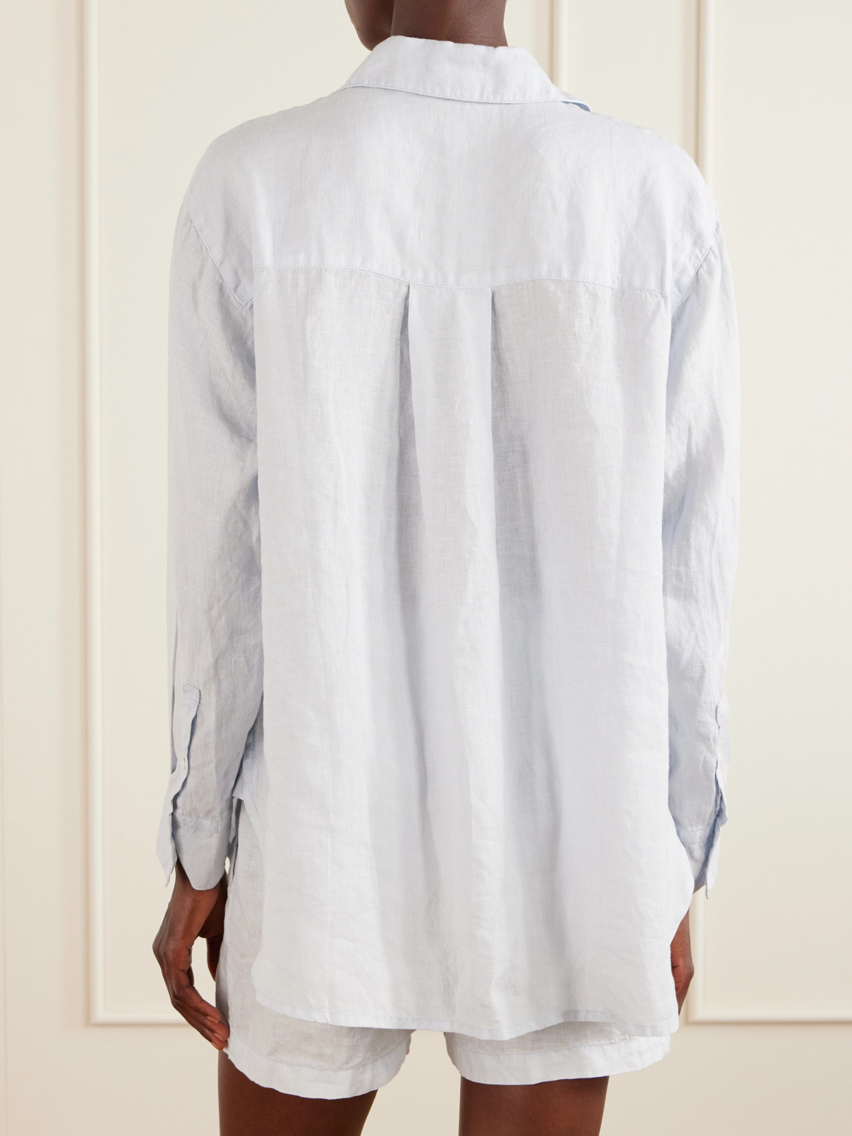 Linen-Canvas Shirt