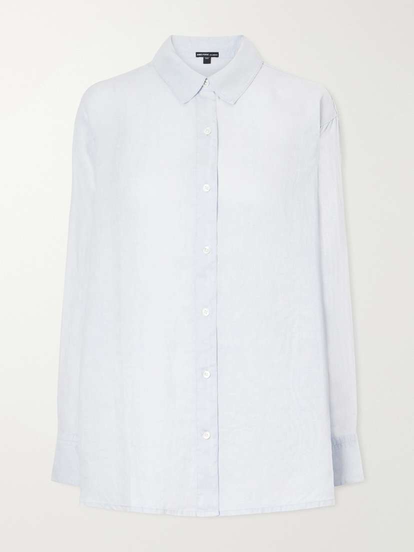 James Perse Linen-canvas Shirt