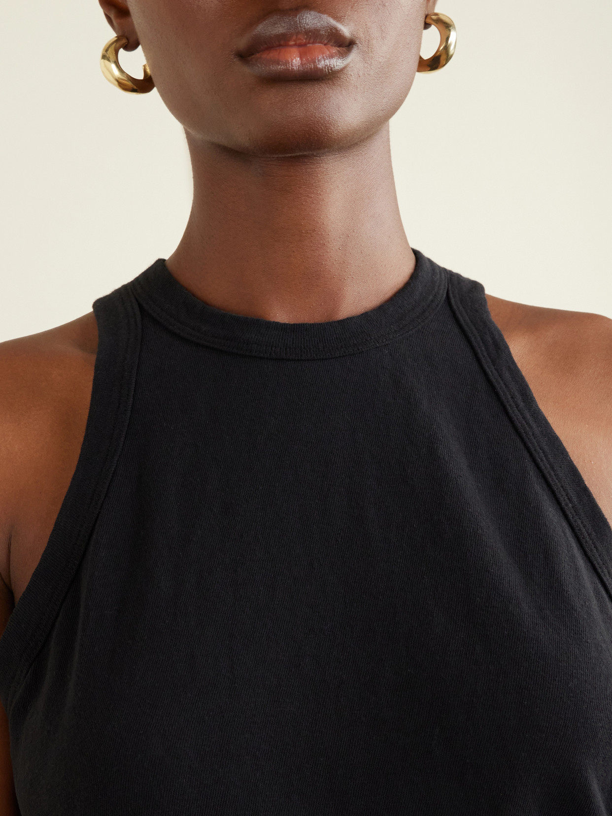 Slub Cotton-Jersey Tank Top