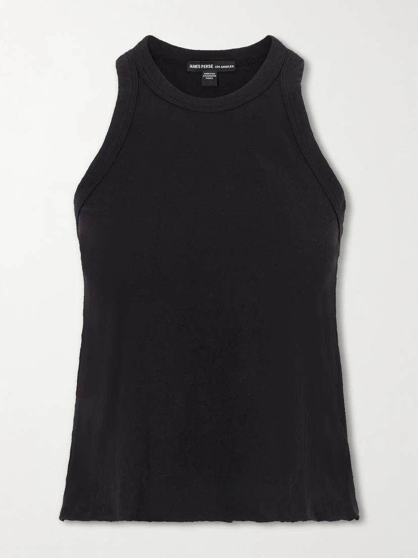 James Perse Slub Cotton-jersey Tank Top