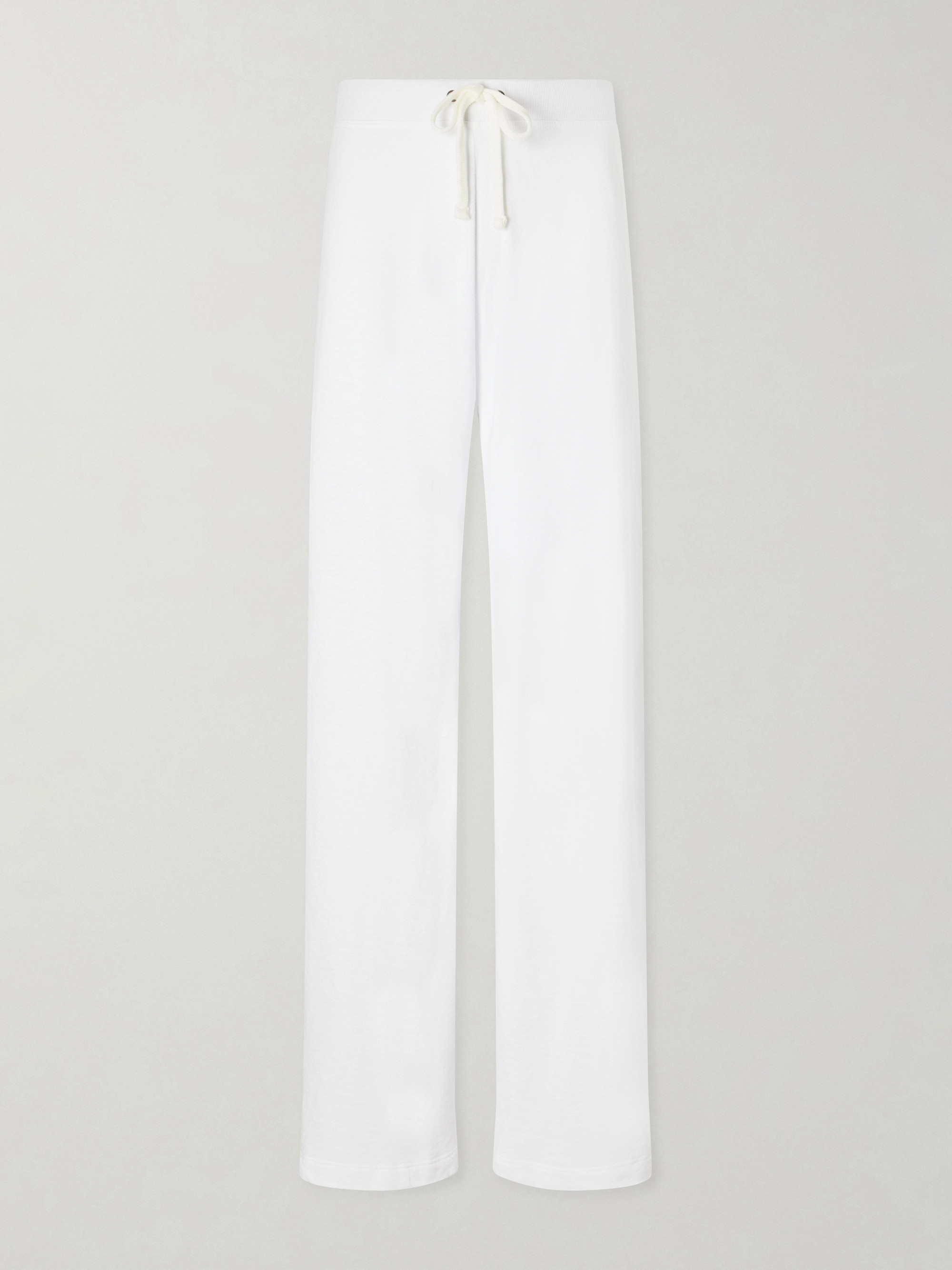 James Perse Cotton-terry wide-leg sweatpants