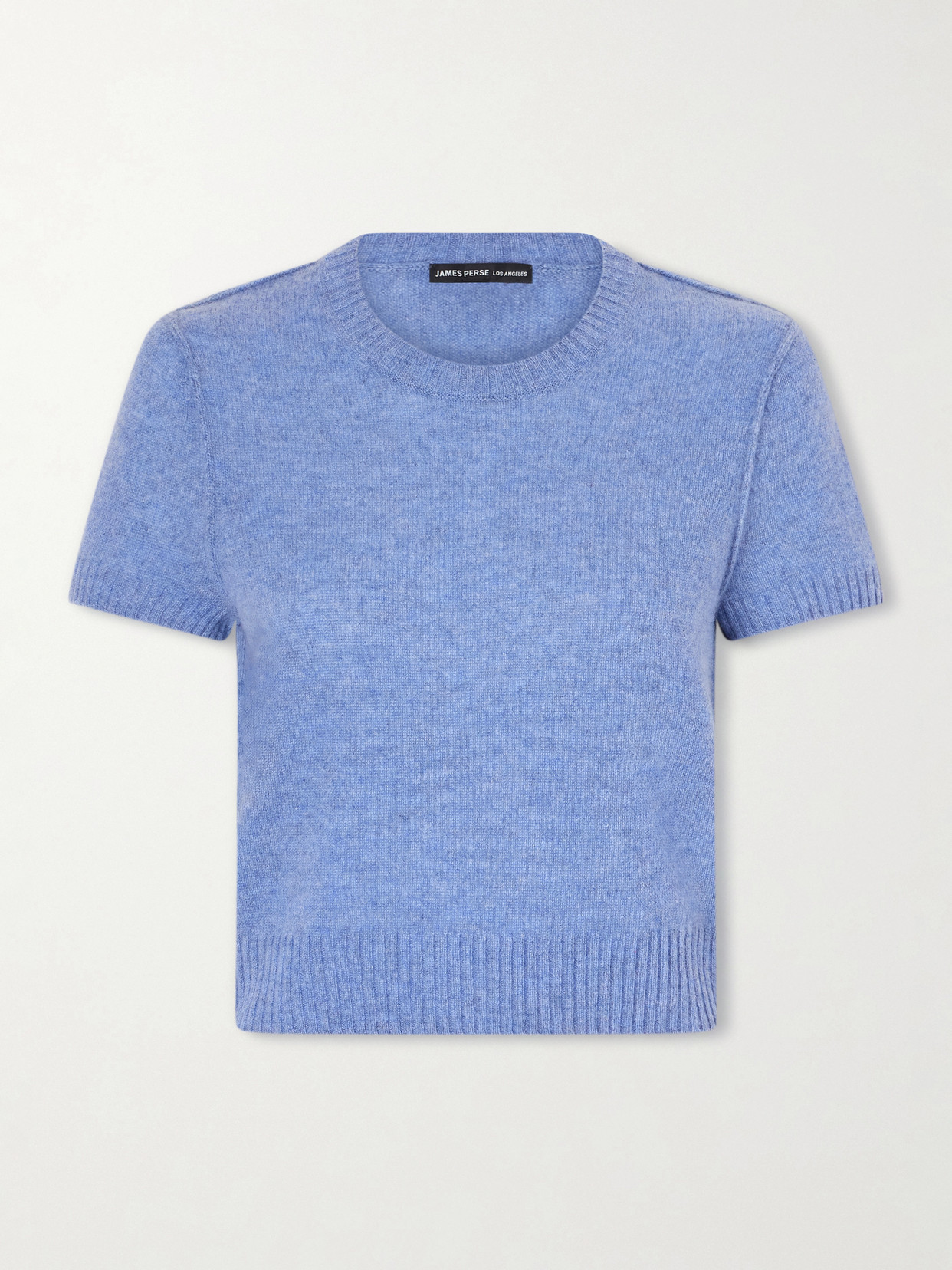 James Perse Cashmere T-shirt In Blue