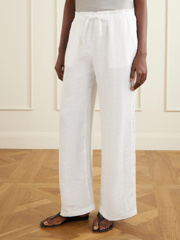 James Perse Linen straight-leg pants