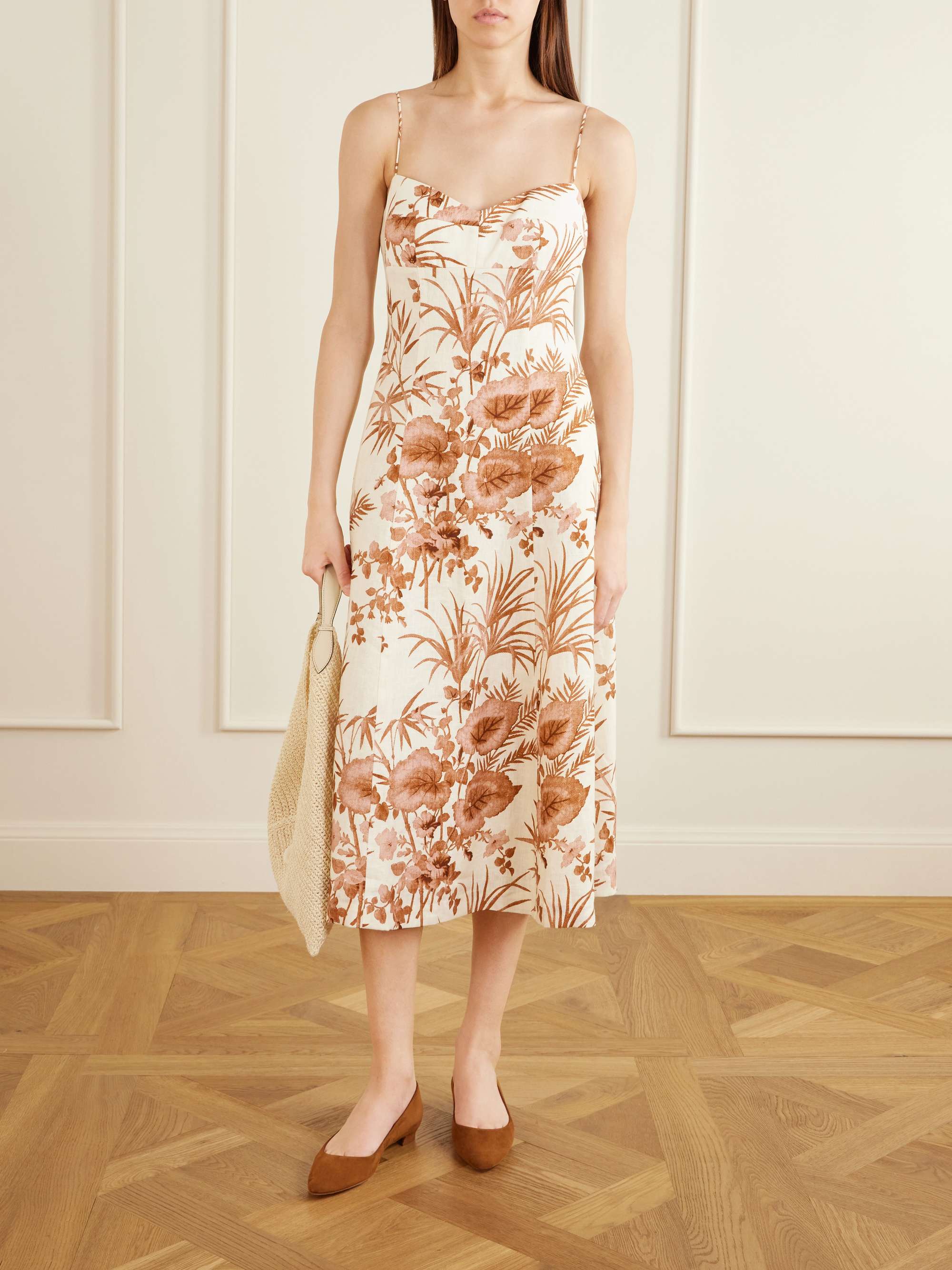 MANOLO BLAHNIK BB suede ballet flats | NET-A-PORTER