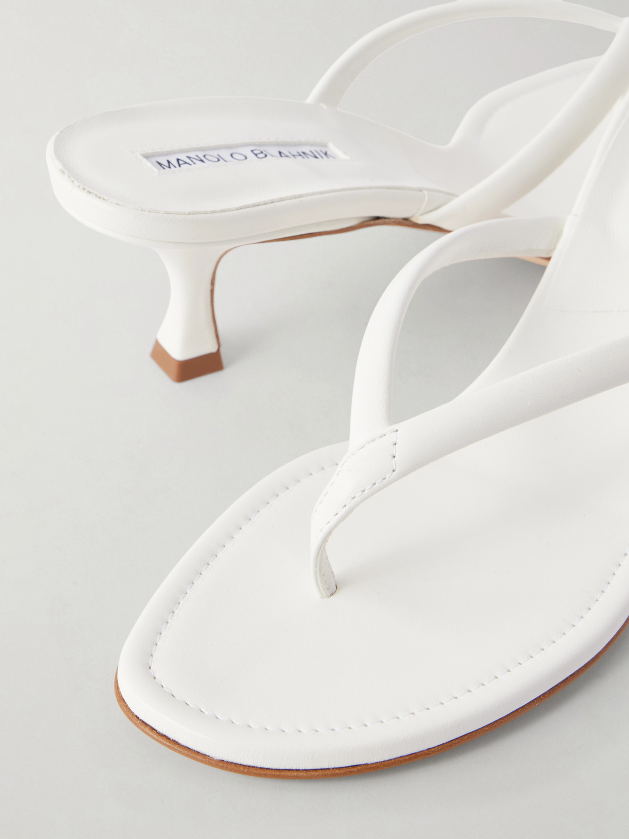 Paterno 50 Leather Thong Sandals