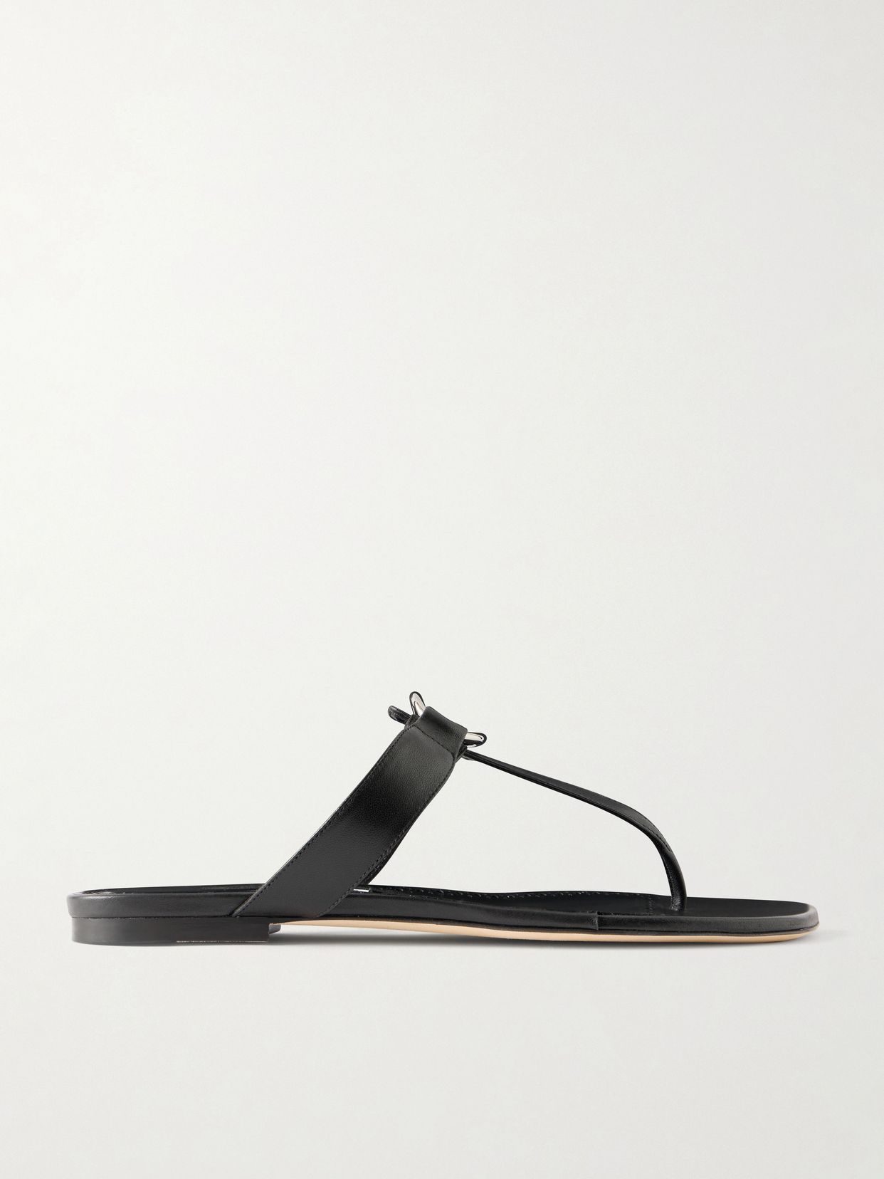 mionasan embellished leather thong sandals