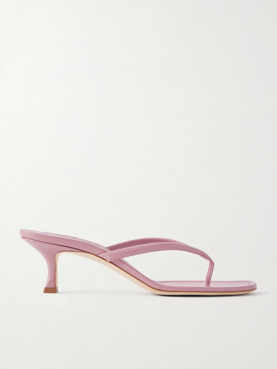 Paterno 50 leather thong sandals
